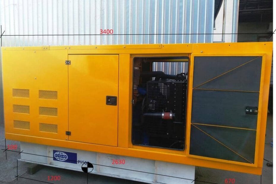 надійний шумозахисний кожух для орендованого генератора