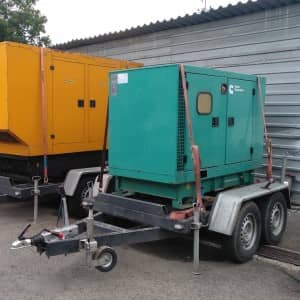 прокат генераторів потужністю до 40 кВт