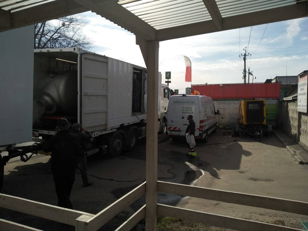 Испытание оборудования для релайнинга на базе Энерго Юнит Украина