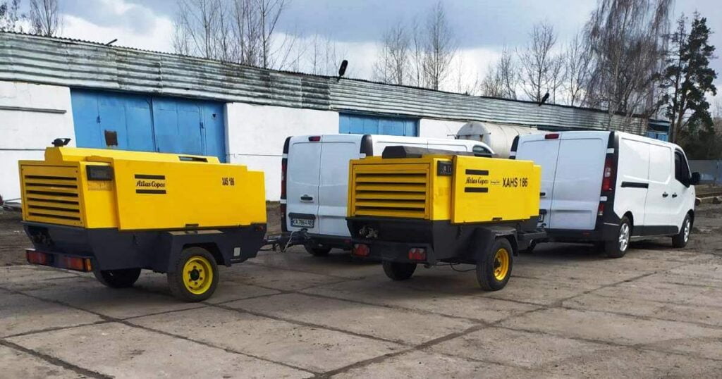 винтовой компрессор дизельный в аренду