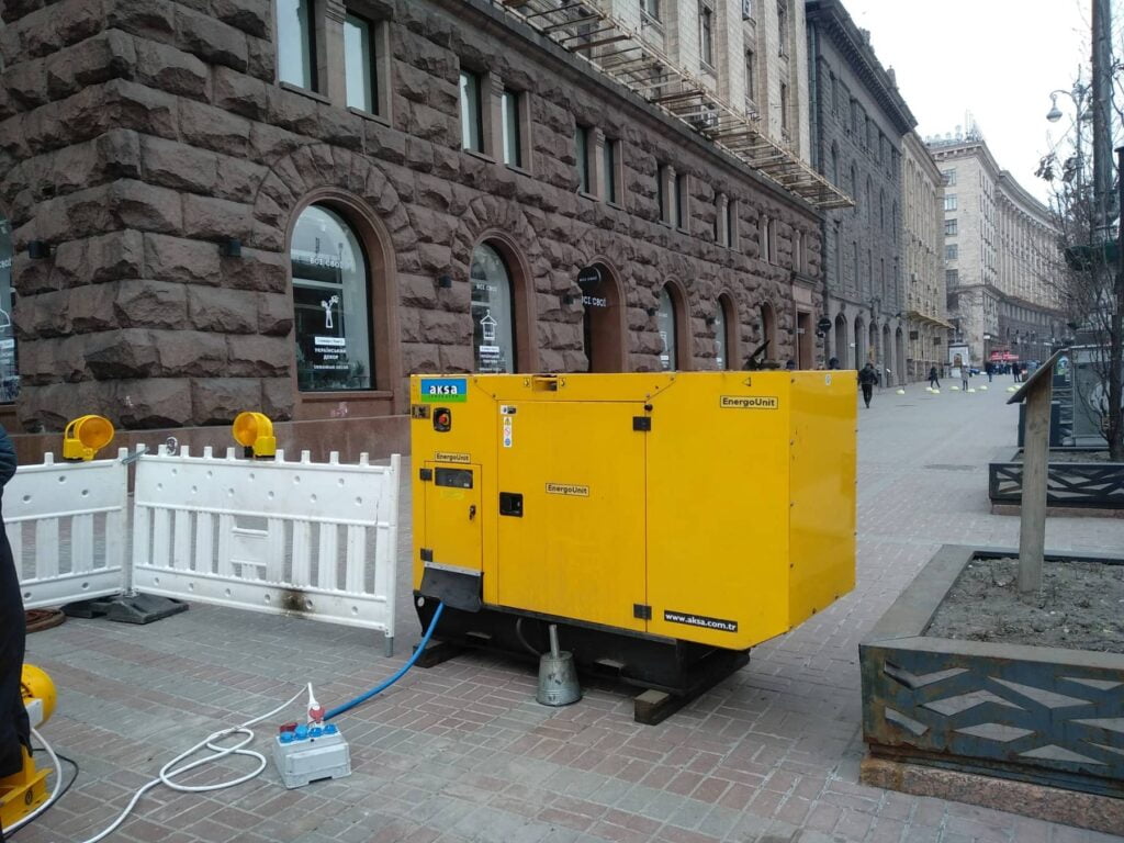 дизельный генератор в аренду для релайнинга