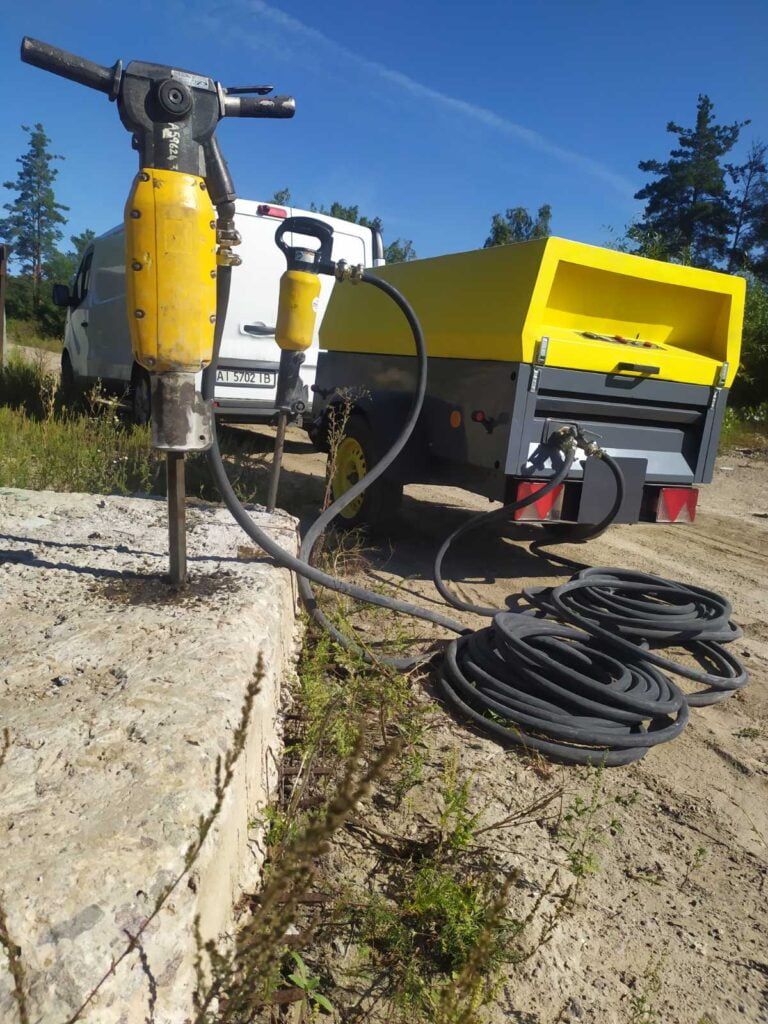 Дизельные компрессоры в строительстве