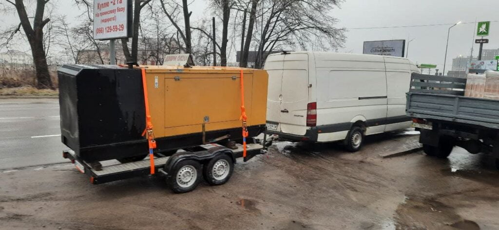 аренда дизельных генераторов на шасси