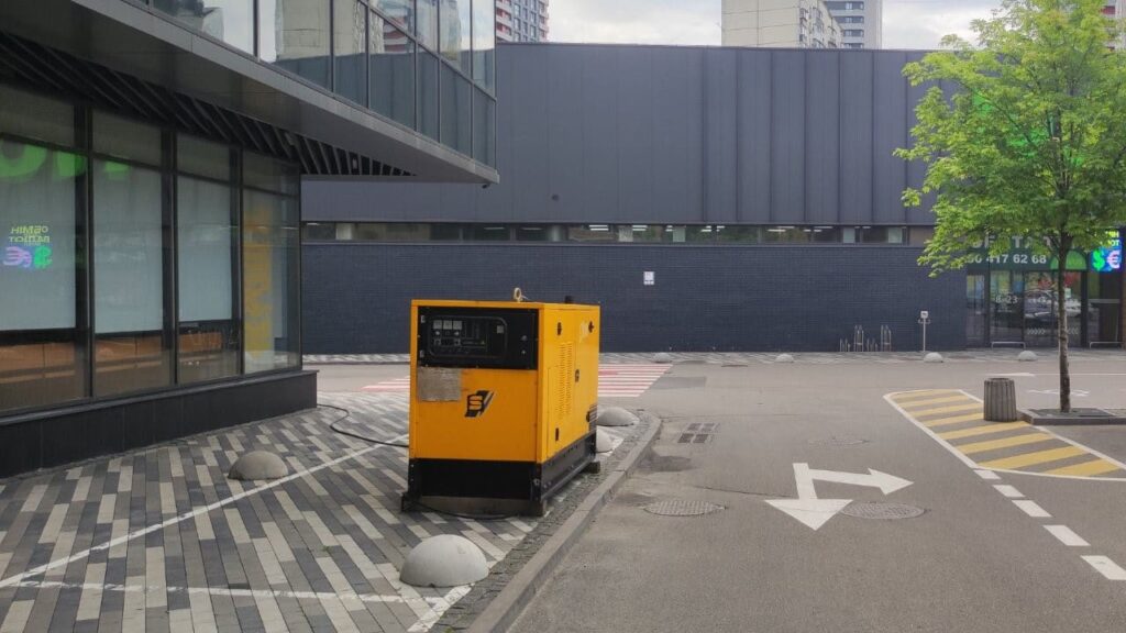 резервный электрогенератор 50 кВт для ТЦ